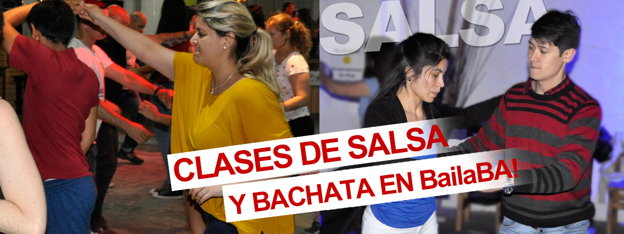 Clases de salsa y bachata en BailaBA!