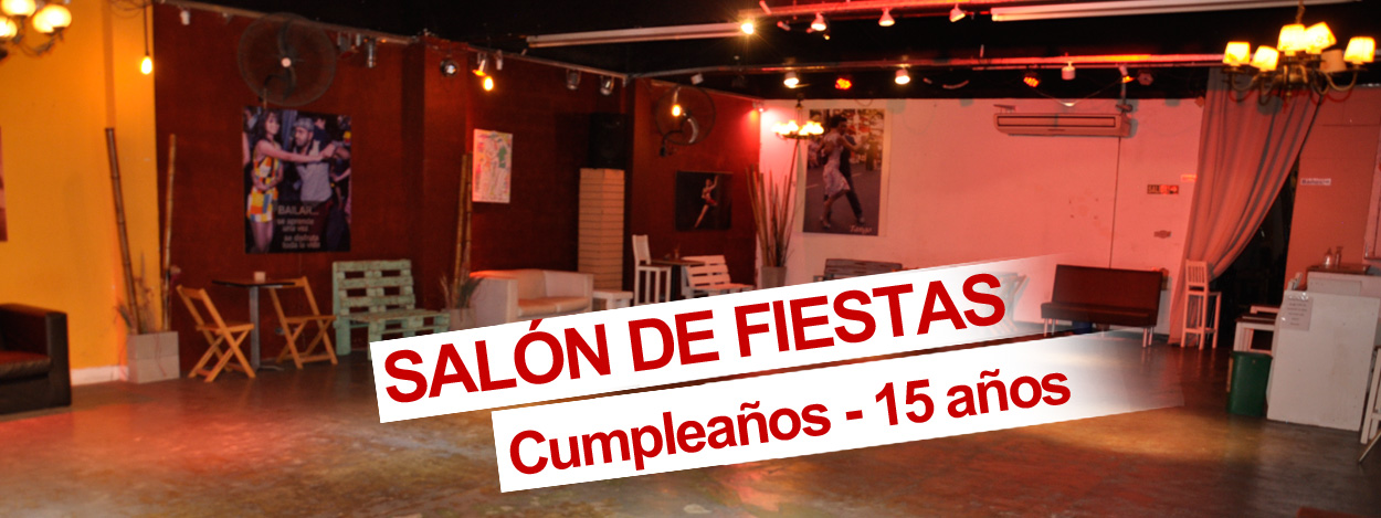 Salón de fiestas cumpleanos casamientos 15 años